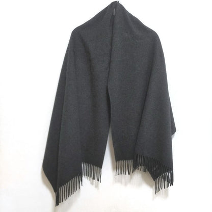 Hermes Stole (shawl) - Dark Grey Cashmere