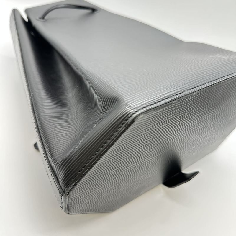 Louis Vuitton M80153 Sac Ad Shoulder Bag Epi Leather Noir Black Ladies Men