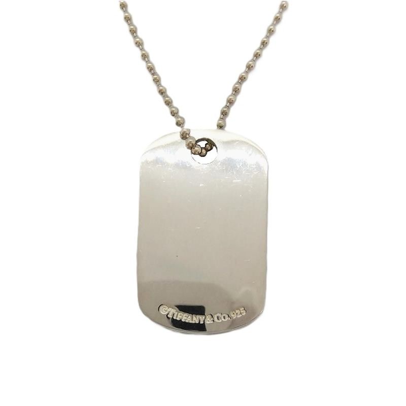 Tiffany & Co Tiffany & Co 1837 Dog Tag Necklace Sv925 229g Silver