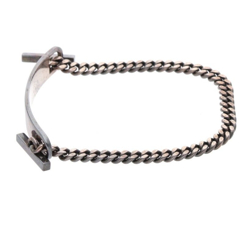 Saint Laurent Paris ID Chain Bracelet Men's