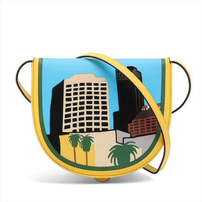 Loewe X Kemprice Collaboration Leather Heel Bag Crossbody Shoulder Crossbody