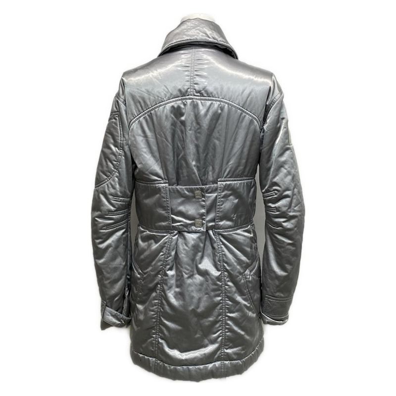 Chanel Coat Size 36 S Women's Sport Line P24104 Gray Sleeve Pockets / Long