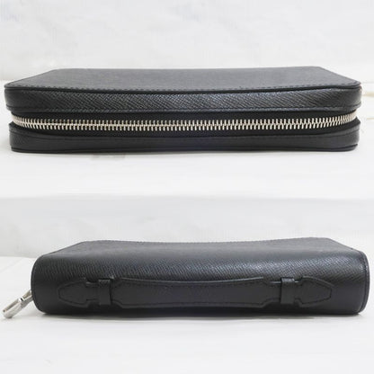 Louis Vuitton Long Wallet Taiga Zippi-xl Noir Black M44275 RFID
