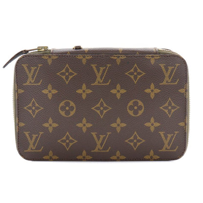Louis Vuitton Poche Monte Carlo Jewelry Case M47350 Monogram Canvas Unisex Pouch