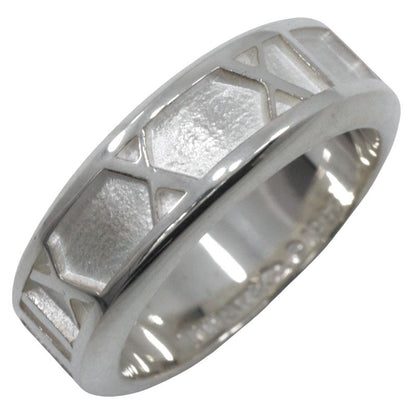 [tiffany & Co] Tiffany & Co Atlas Silver 925 Size 8.5 Ladies' 5.1g Ring