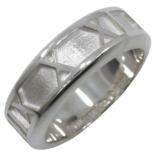 [tiffany & Co] Tiffany & Co Atlas Silver 925 Size 8.5 Ladies' 5.1g Ring