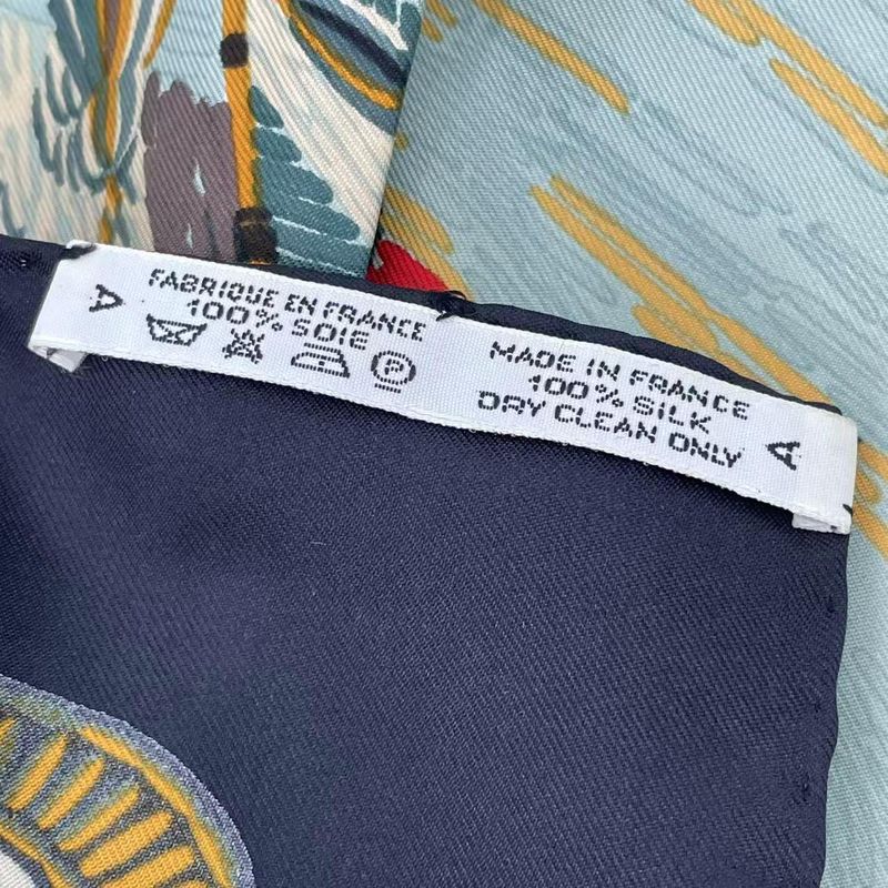 Hermes Scarf Carre 90 Silk Henry F Smith Sailor Henry Sailing Ship Nautical