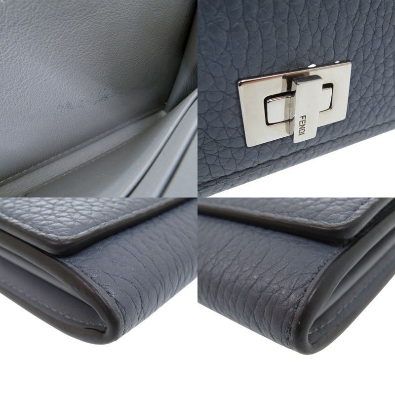 Fendi Peekaboo Bifold Long Wallet Continental Wallet 8m0427a91b Long Wallet