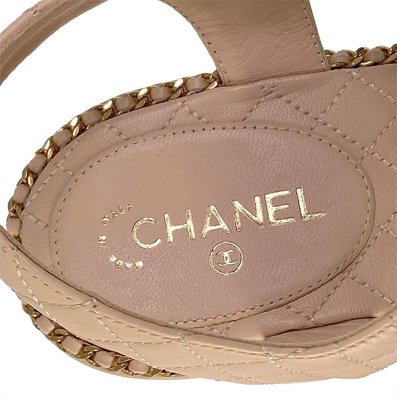 Chanel Sandals with Chain