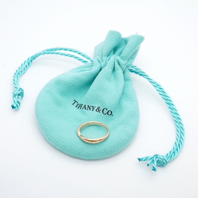 Tiffany & Co Ring Harmony 18K Pink Gold Pink Gold Size 75 Ladies