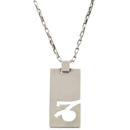 Gucci Constellation Capricorn Silver 925 Necklace 1443 Gucci Men's