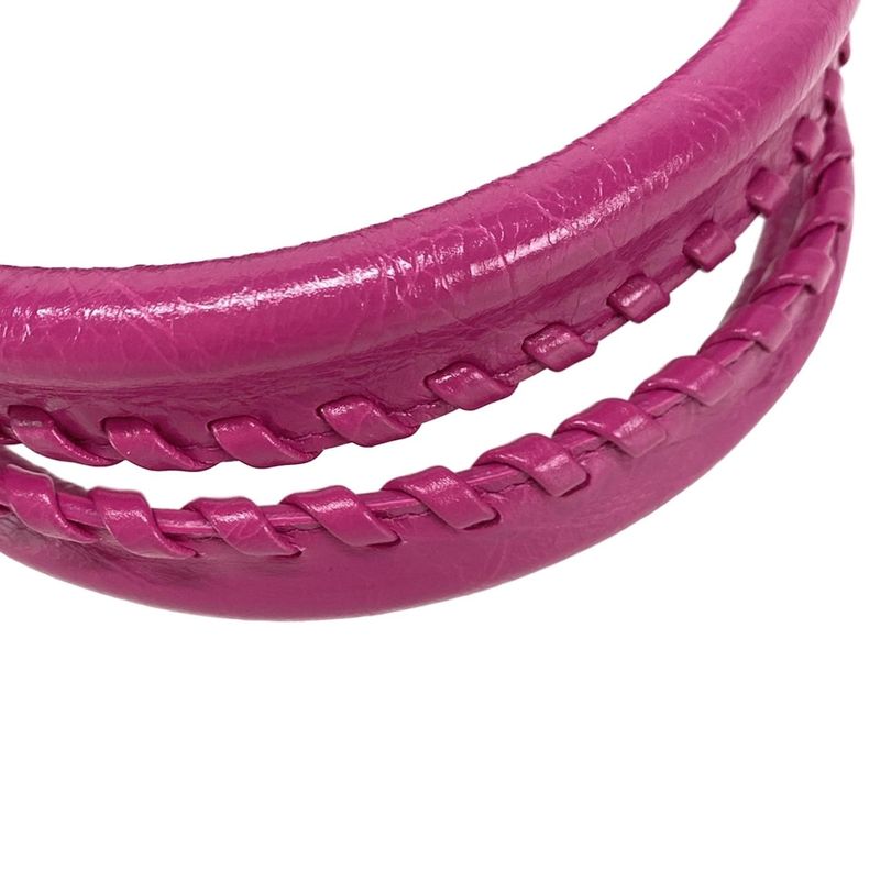 Balenciaga Handbag Neo Kagol 792896 Pink Leather