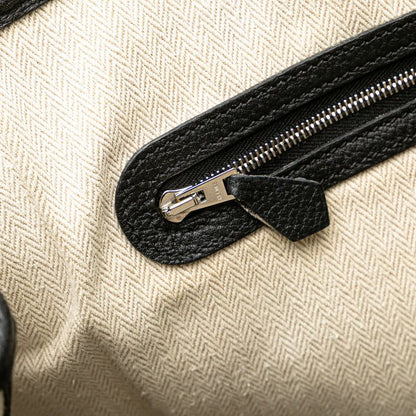 Hermes Garden Party PM Black Silver Hardware Negonda Ladies Hermes