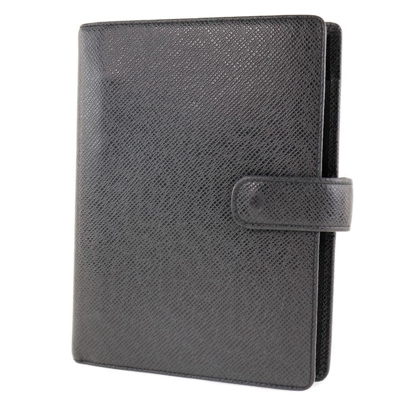 Louis Vuitton Agenda MM R20222 Taiga Ardoise Black Sp0041 Men's Notebook Cabas