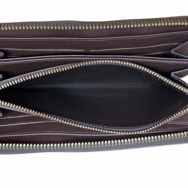 Louis Vuitton Damier Ebène Zippy Wallet N60015 Long Wallet Unisex