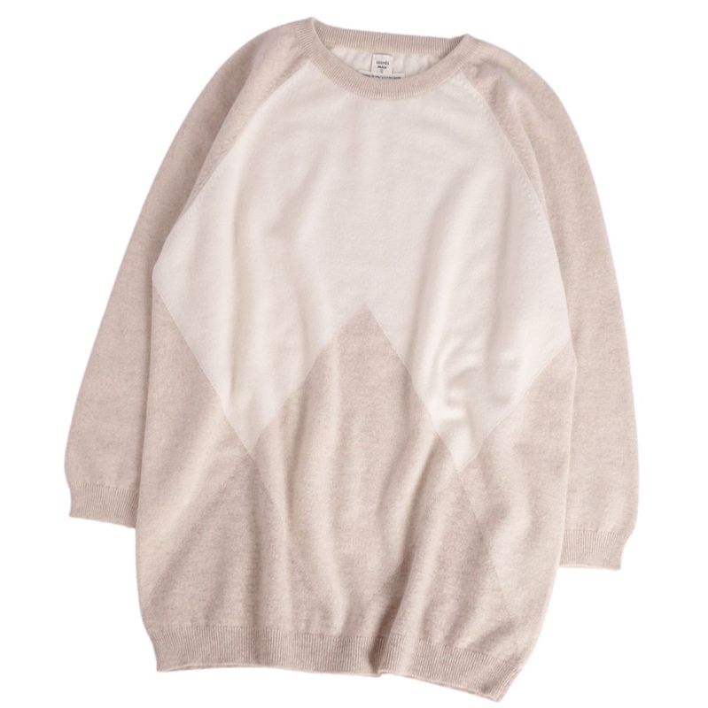 Hermes Knit Sweater Pullover Cashmere Top