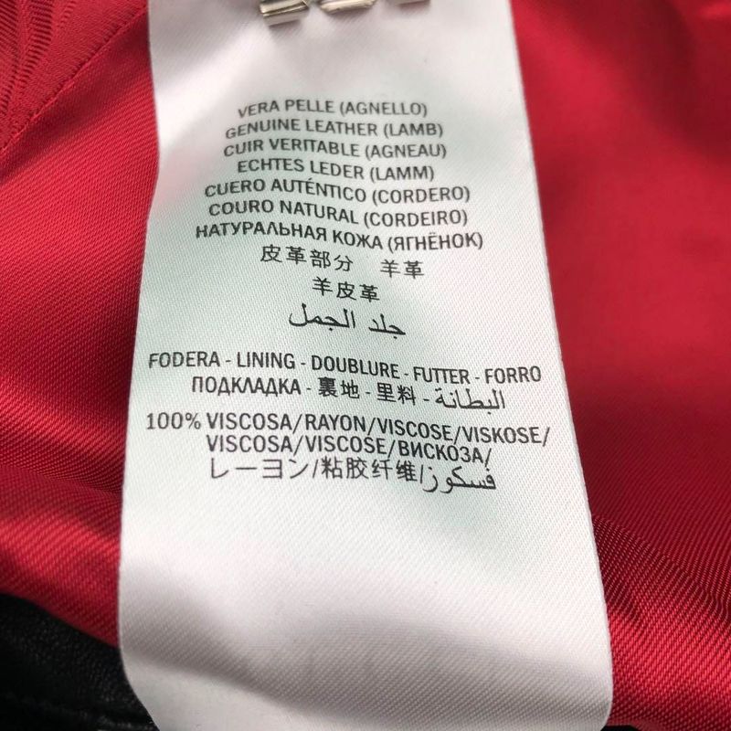 Gucci 78 Leather Jacket Lambskin Management Tkt