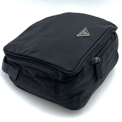Prada Mini Shoulder Bag Waist 2way Black Nylon Ladies Men Fashion Triangle Logo