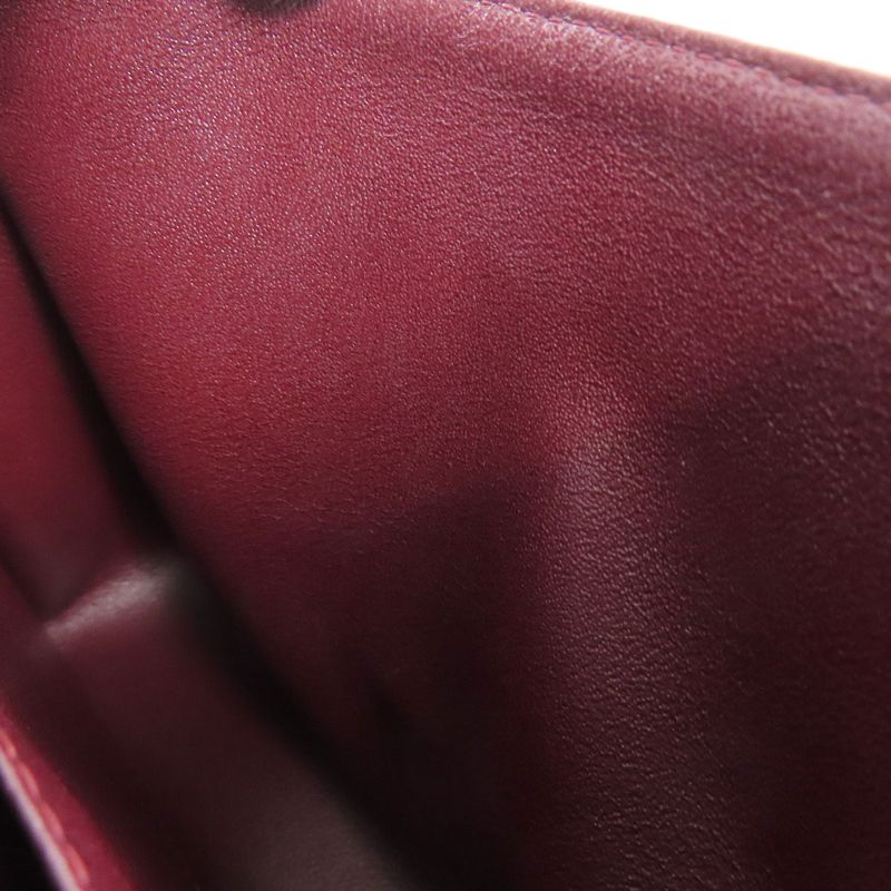 Chanel Double Flap Matelasse Gold Hardware Shoulder Bag Grained Calfskin Women