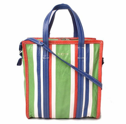 Balenciaga Handbag Shoulder Bag Balenciaga Bazar Shopper S 443096 Green Multi