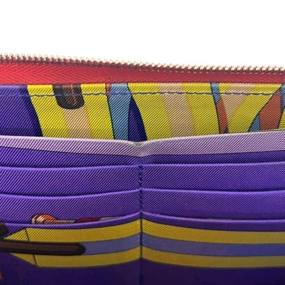 Hermes Round Zipper Long Wallet Azap Silk Quin Red