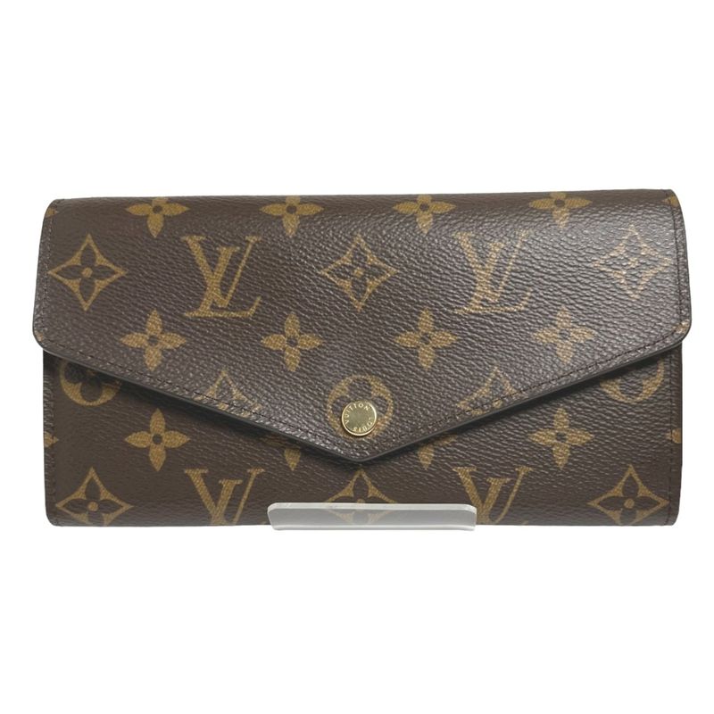 Louis Vuitton M60531 Monogram Wallet Portefeuille-sarah Long Wallet Louis