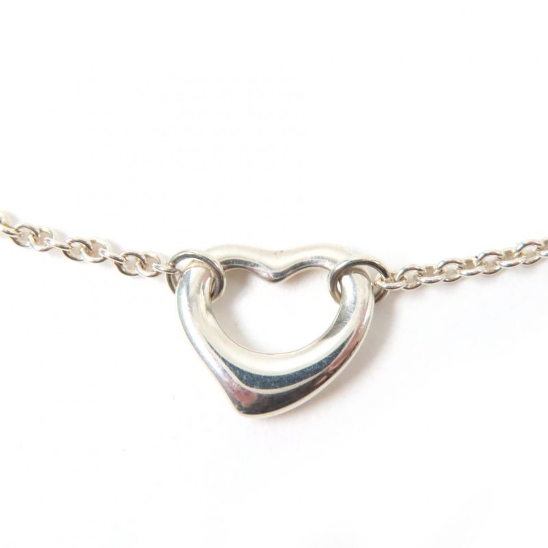 Tiffany & Co Open Heart 5P Bracelet Accessory Sv925 Silver With