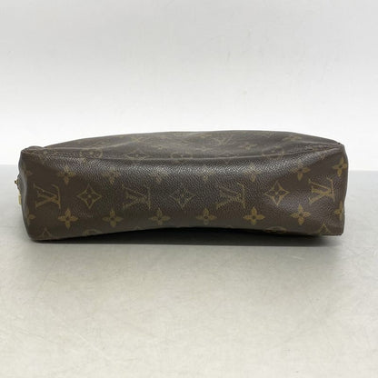 Louis Vuitton Pouch Monogram Trousse Toilette 28 M47522 Brown Women's