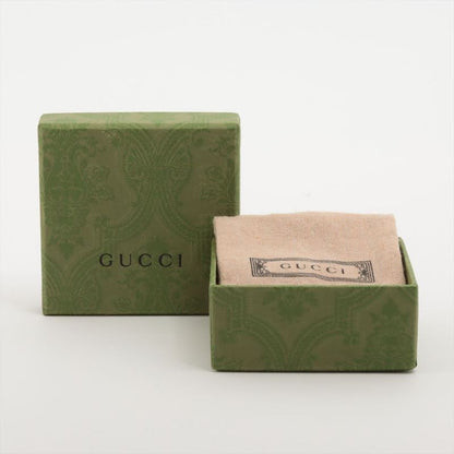 Gucci Interlocking G Silver Ring 18 (actual Size 18.5) Made In Italy