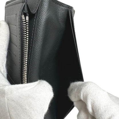 Louis Vuitton M30501 Taiga Portefeuille Blazer Long Wallet Louis Vuitton Black