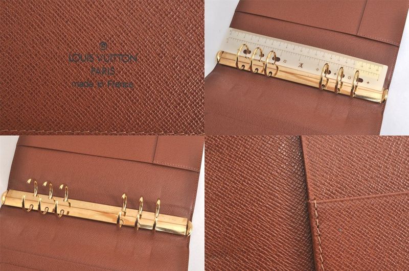 Louis Vuitton Monogram Agenda GM Notebook Cabas - R20106 LV 2973n