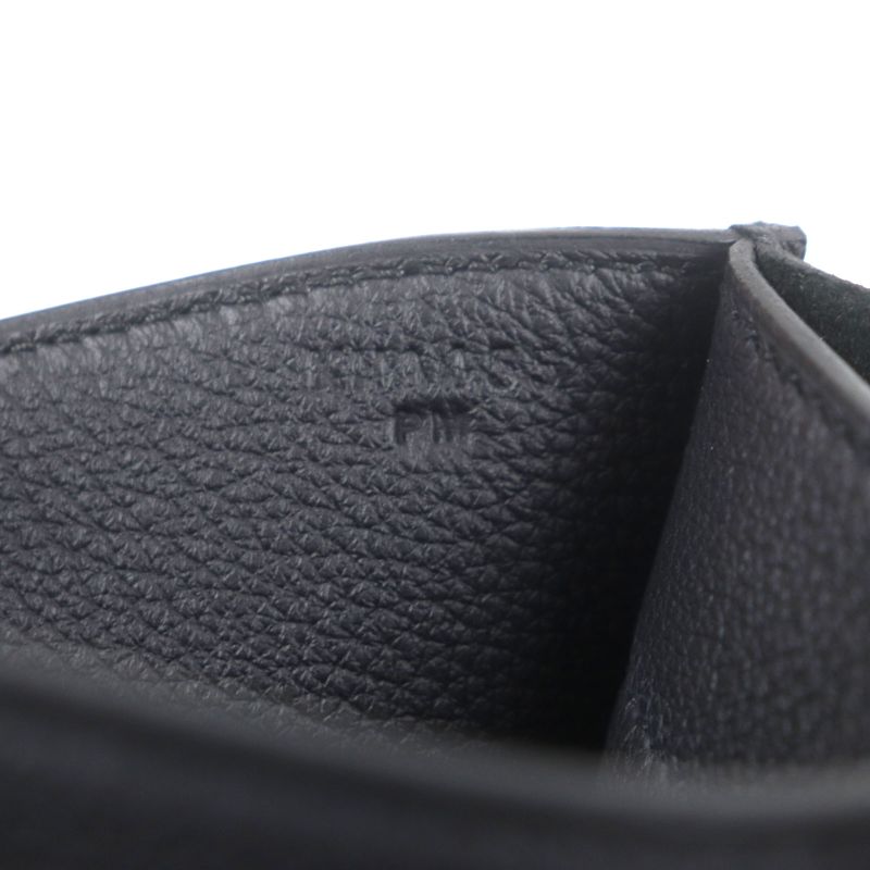 Hermes Sac A Depeches 38 Togo Silver Hardware Leather Briefcase Black With K