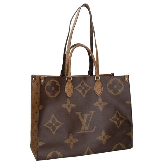 Louis Vuitton M45320 On The Go GM Monogram - Giant Reverse Shoulder Bag Women's