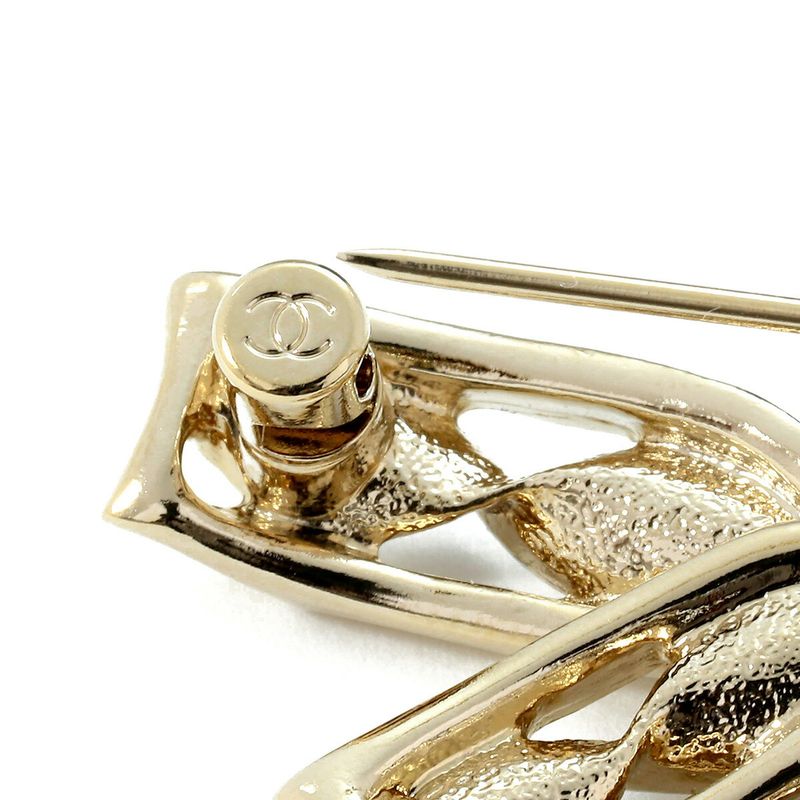 Chanel Charm Brooch Gold