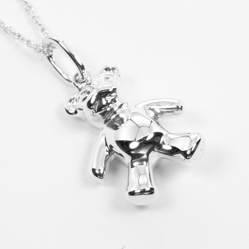 Tiffany & Co Teddy Bear Silver 925 Ladies 6g Necklace