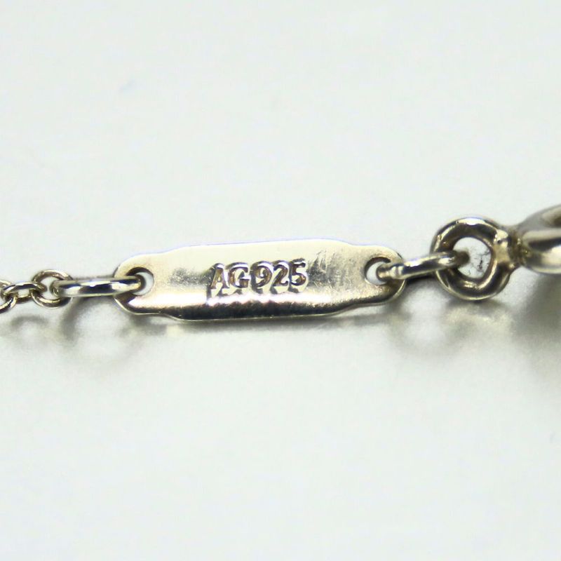 Tiffany & Co Necklace Return To Round 925 Silver Approx 4.0g Silver Tiffany &