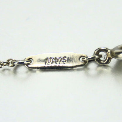 Tiffany & Co Necklace Return To Round 925 Silver Approx 4.0g Silver Tiffany &