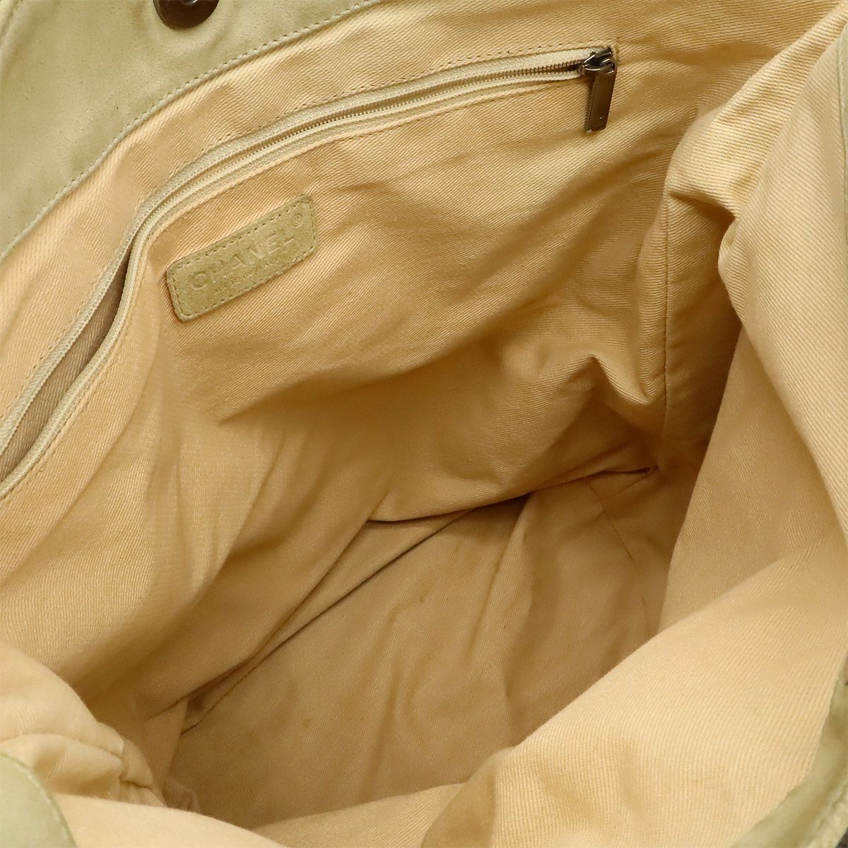 Chanel Fishnet Rope Coco Mark Camellia Tote Handbag Canvas Leather Wood Black