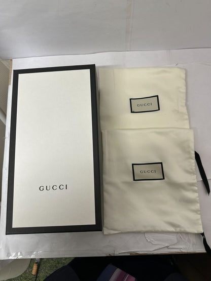 Gucci 466702 Horsebit Leather Loafers Red 35 1 2 Approx 22.5cm (8.86in) with