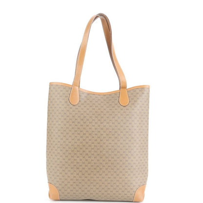 Gucci Micro GG Sherry Line Interlocking G Leather Tote Bag Shoulder Business A4