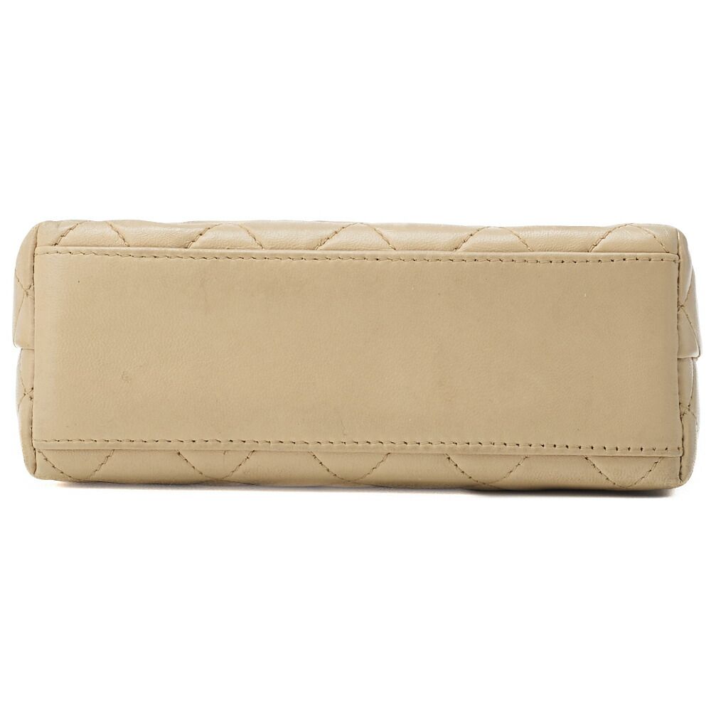 Chanel Shoulder Bag Tote Bag Lambskin Matelasse Top Turnlock One Shoulder Bag