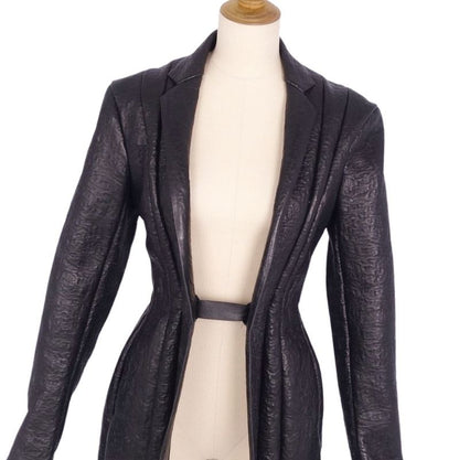 Celine Jacket Phoebe Period Leather Jacket Lamb Leather