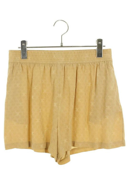 Celine 2p711779r Macadam All-over Silk Half Pants Women 36