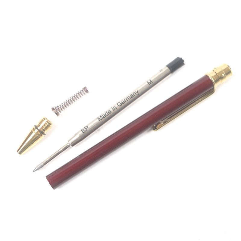 Cartier Santos De Cartier Love Twist Ballpoint Pen Bordeaux Gold With Box And
