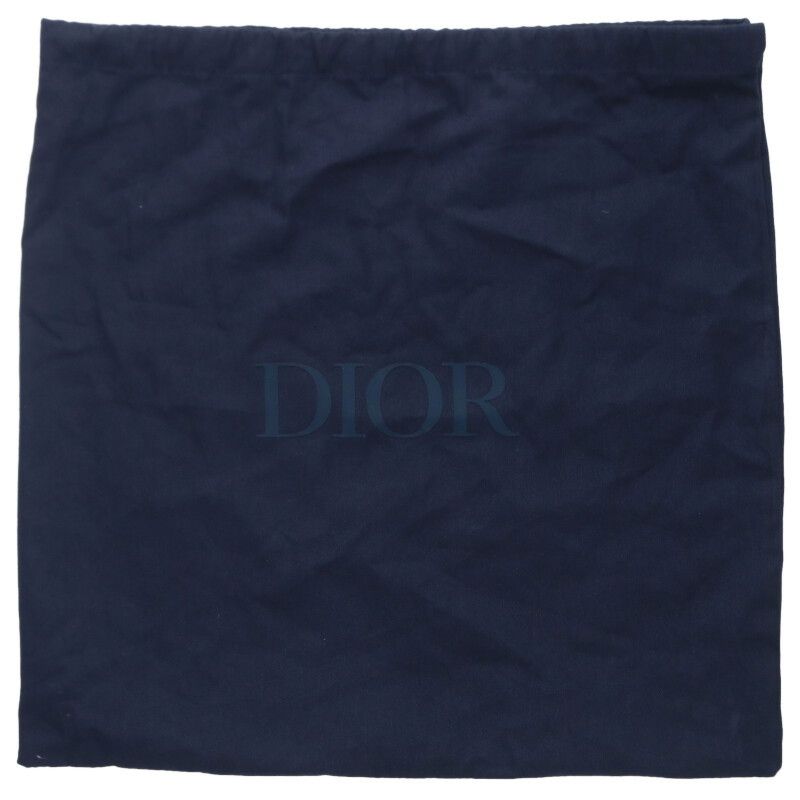 Dior Saddle Floral Logo Leather Saddle Waist Bag Men's