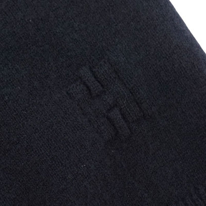 Hermes Dress High Neck Knit Wool Silk T