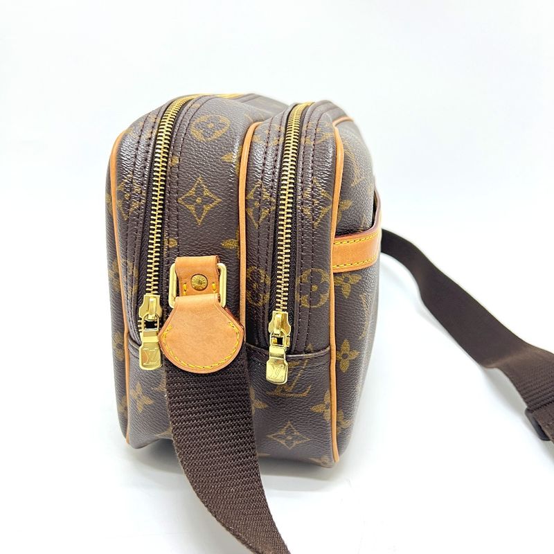 Louis Vuitton Shoulder Bag Reporter PM M45254 Monogram Canvas Brown