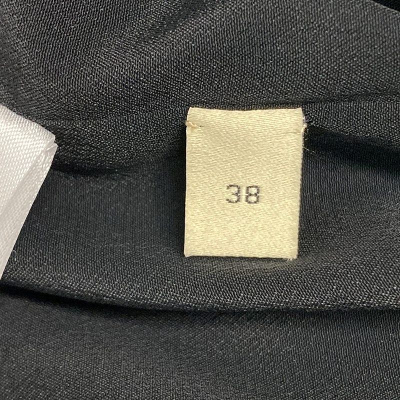 Gucci Dress Size 38 S Women - 771367 Zapgo Black And Ivory Regular Collar Long