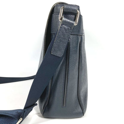 Louis Vuitton Shoulder Bag Romain MM Romain MM M32624 Taiga Leather Boreal Navy