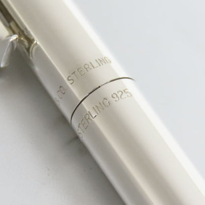 Tiffany & Co Ballpoint Pen Star Ring Silver Classic T Clip Stationery Ladies